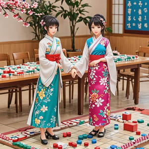 „Mahjong Soul“ ir „Blue“ archyvas vienykitės žvaigždžių bendradarbiavimo renginiui!